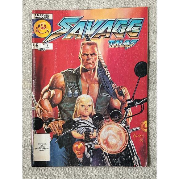 Savage Tales Vol. 2 #5, 6, 7 (1986 Marvel Magazine) Lot of 3 - Picture 6 of 7